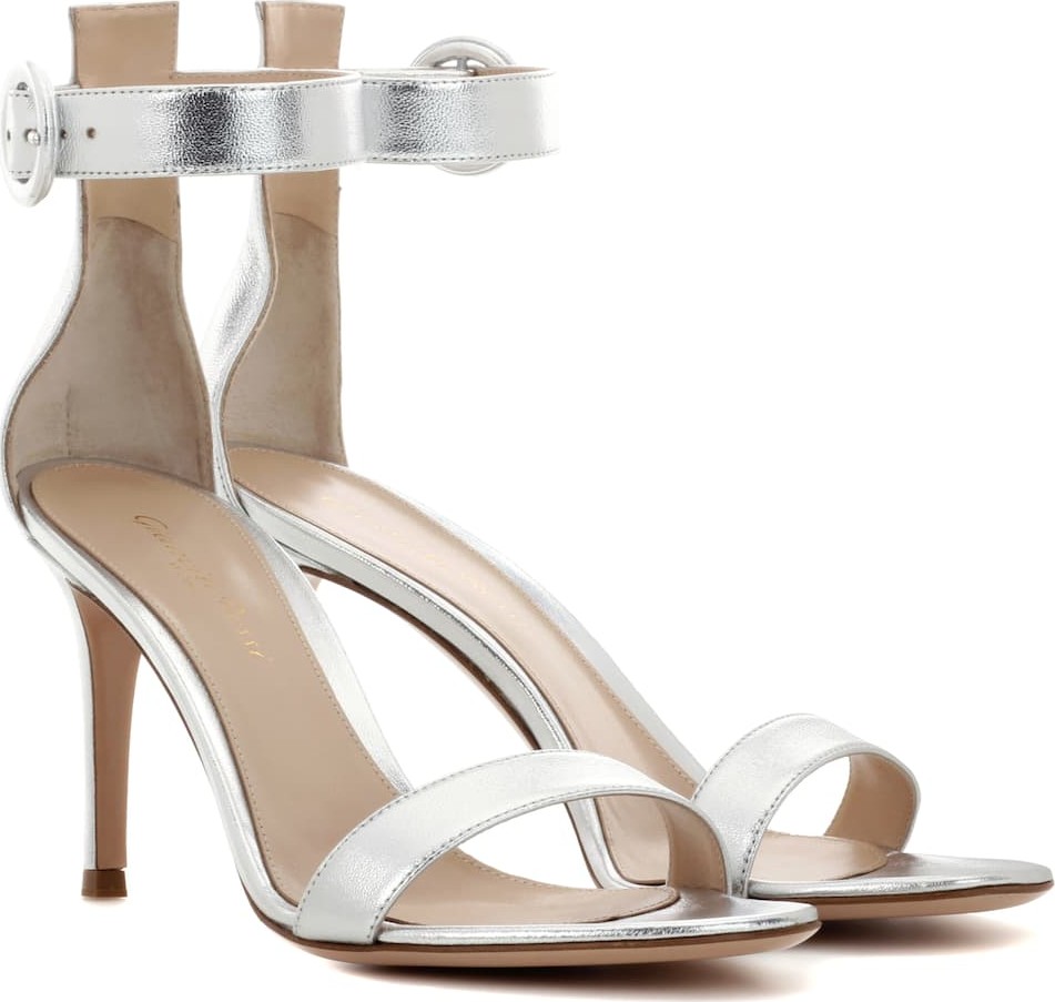 Gianvito Rossi Portofino 85 leather sandals