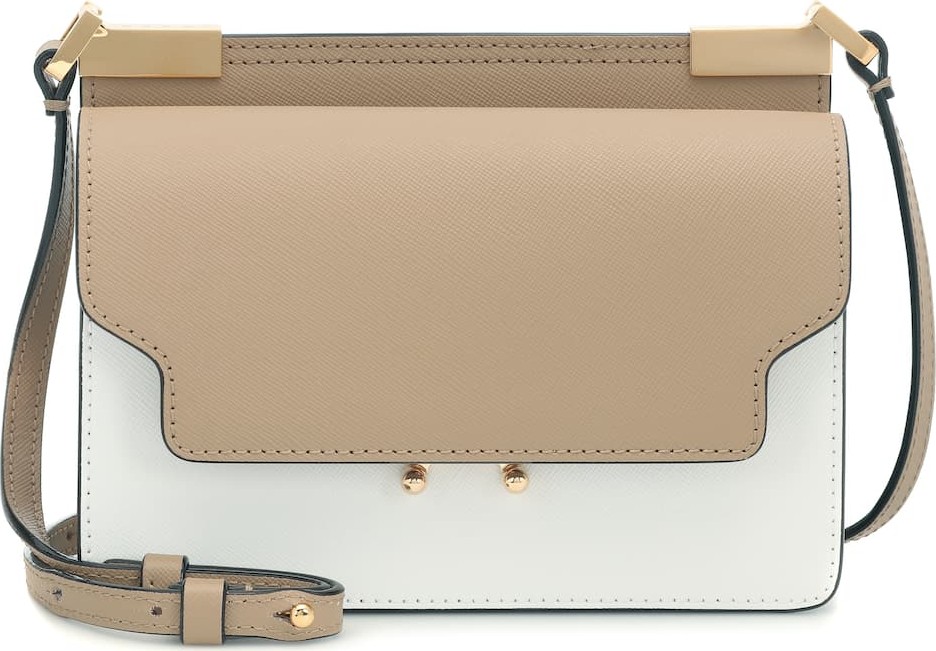Marni Trunk Micro leather shoulder bag