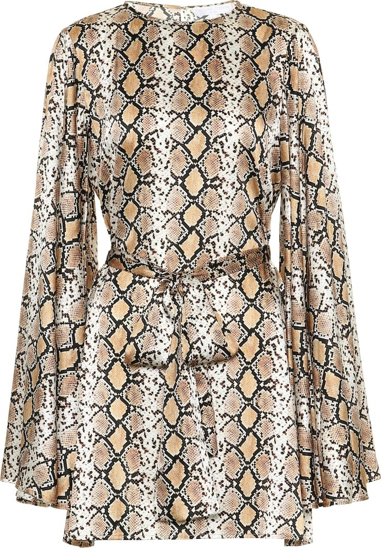 Caroline Constas Anya silk-blend satin dress