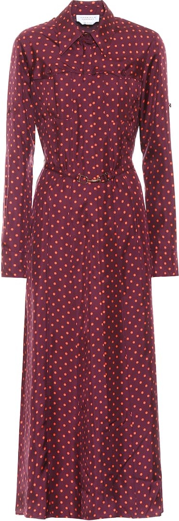 Gabriela Hearst Descartes silk-twill dress
