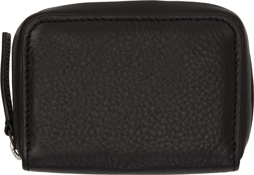 Ann Demeulemeester Black Andras Zip Wallet
