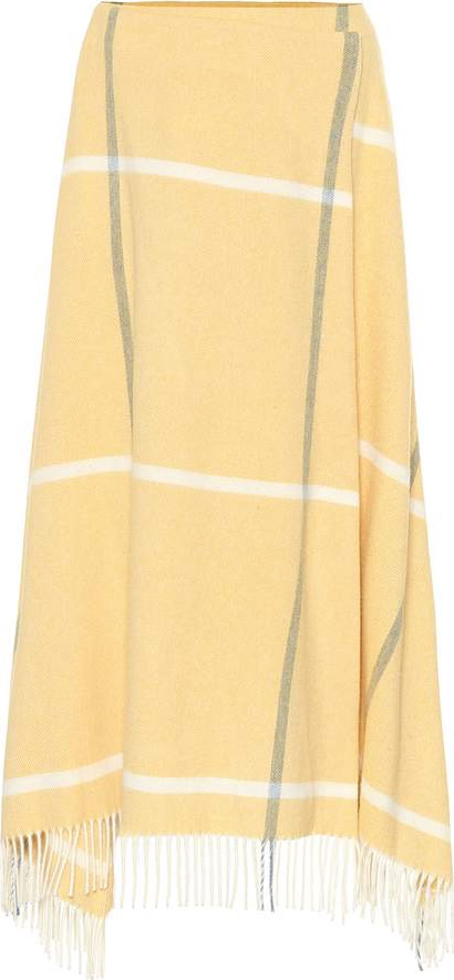 Roksanda Moon Blanket wool midi-skirt