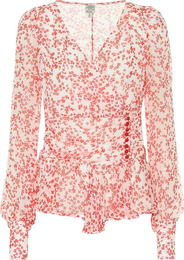 Baum und Pferdgarten Matinez floral blouse