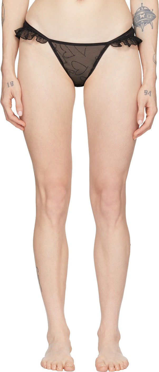 Le Petit Trou Black Brionne Briefs