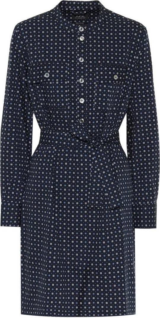 A.P.C. Martine cotton-blend minidress