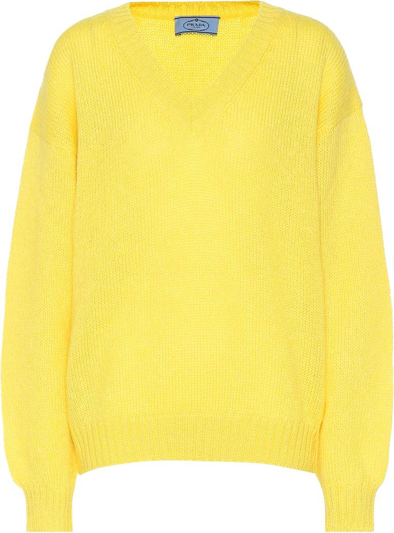 Prada Mohair-blend sweater