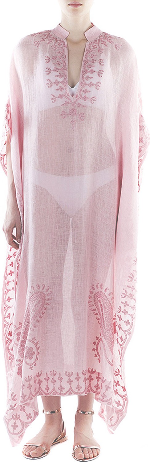 Flora Bella Caravan Embroidered Long Kaftan