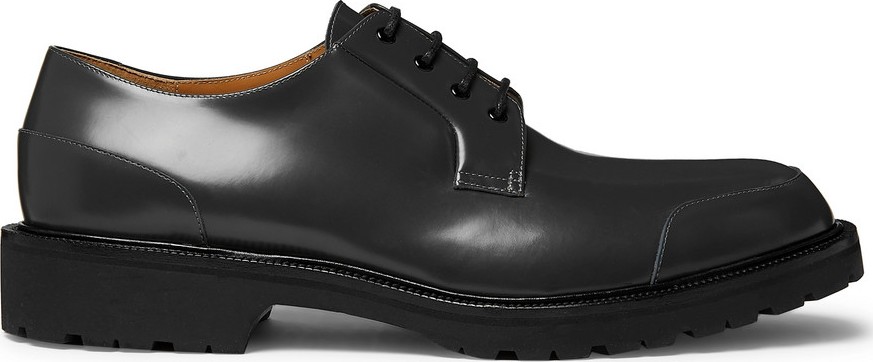 Dries Van Noten Polished-Leather Derby Shoes
