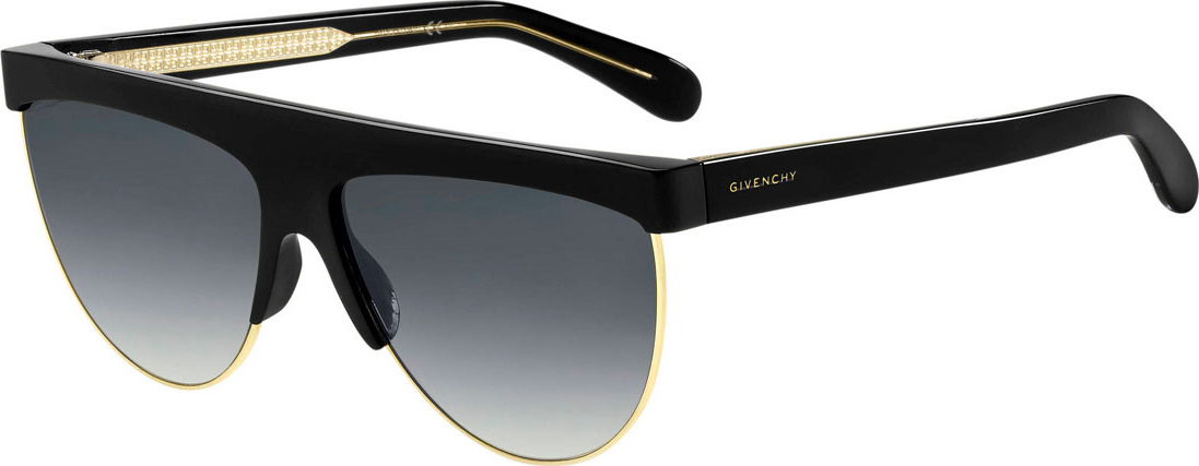 Givenchy Flattop Gradient Shield Sunglasses