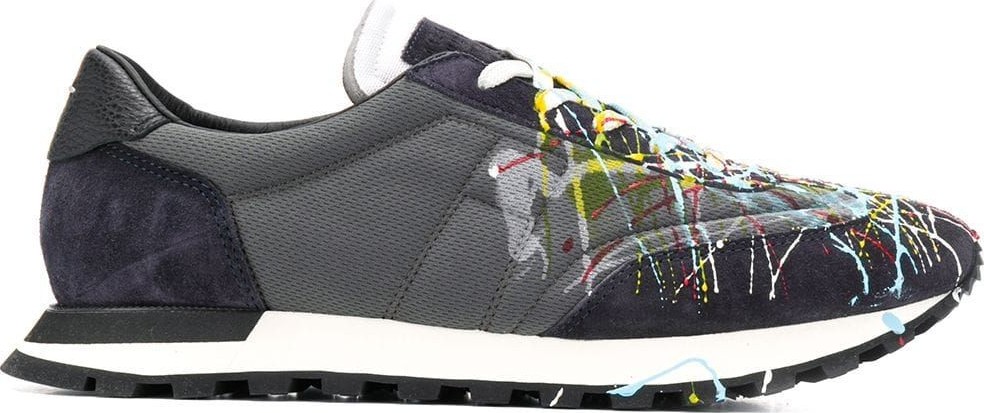 Maison Margiela paint splattered runner sneakers