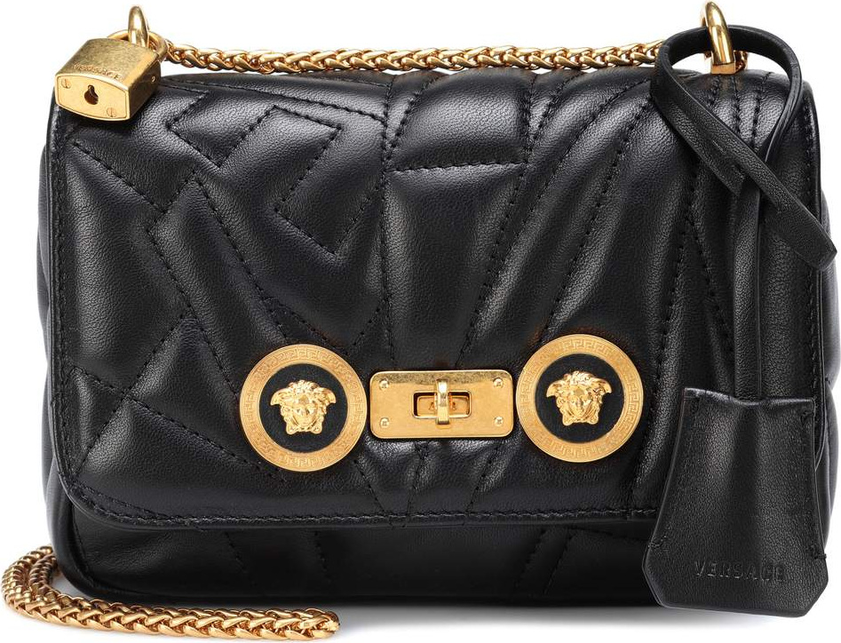 Versace Icon quilted leather shoulder bag