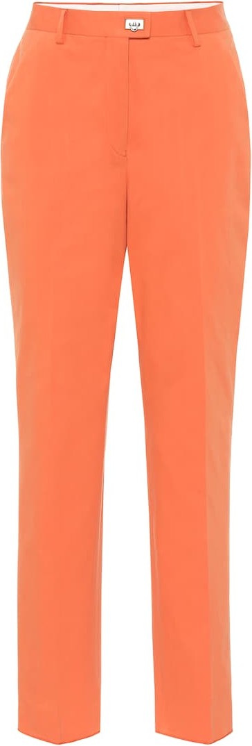 Salvatore Ferragamo High-rise straight pants
