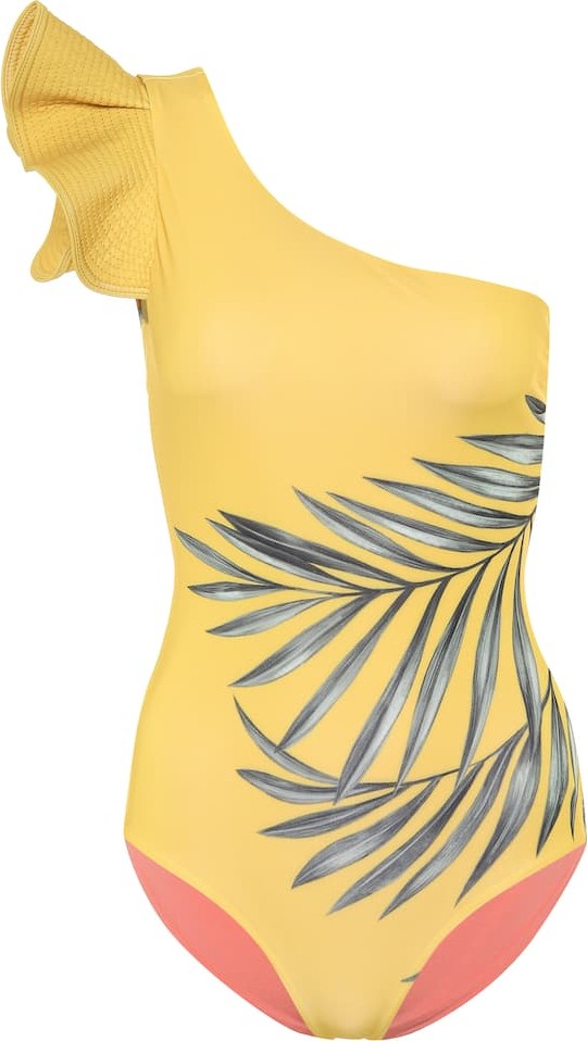 Johanna Ortiz Aloha Spirit one-shoulder swimsuit