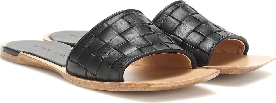 Bottega Veneta Leather slides
