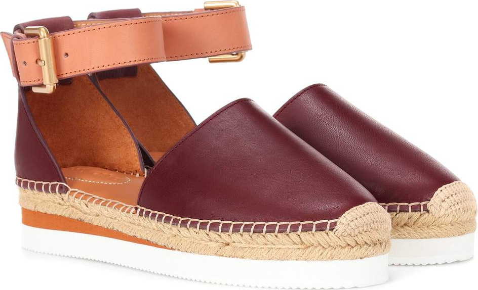 See By Chloé Glyn leather espadrilles