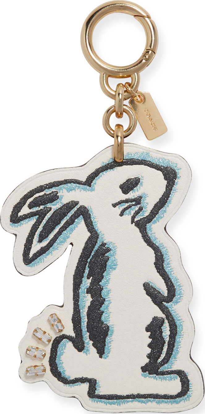 COACH x Selena Gomez Bunny Bag Charm