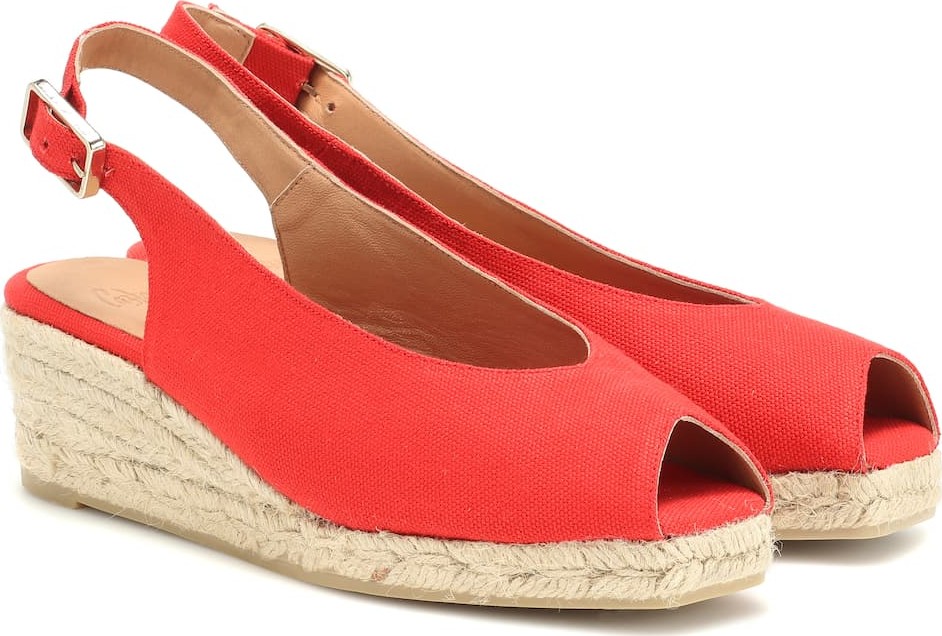 Castaner Dosalia canvas wedge espadrilles