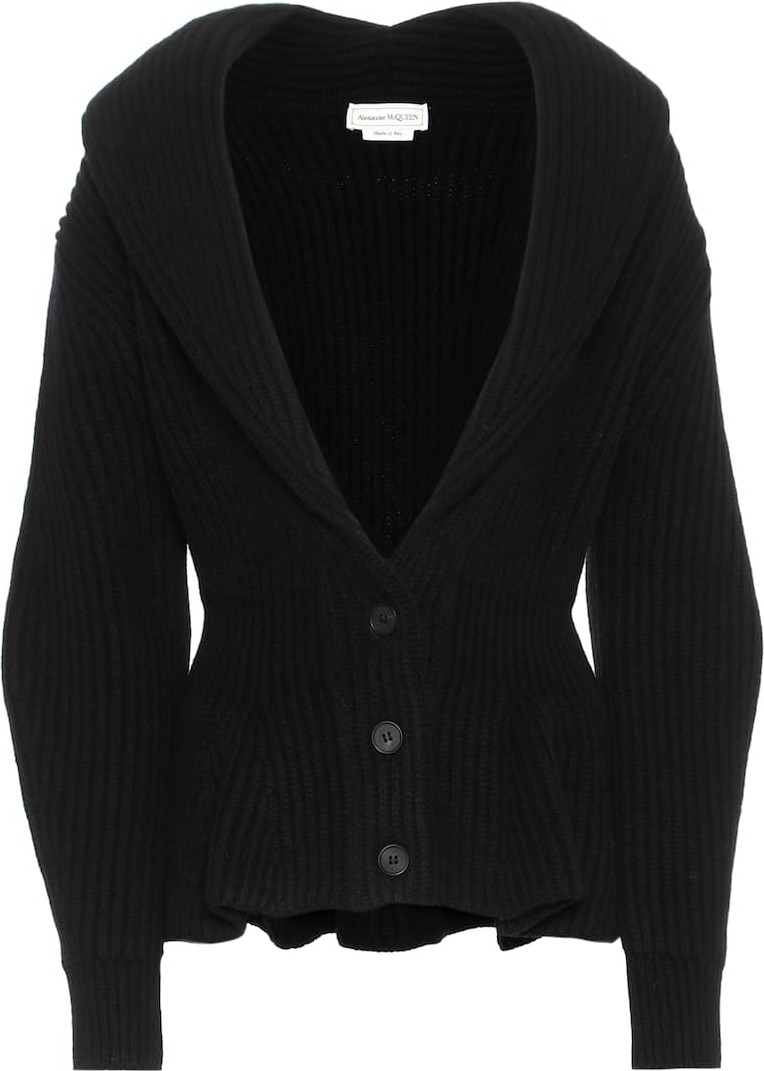 Alexander McQueen Wool and cashmere cardigan