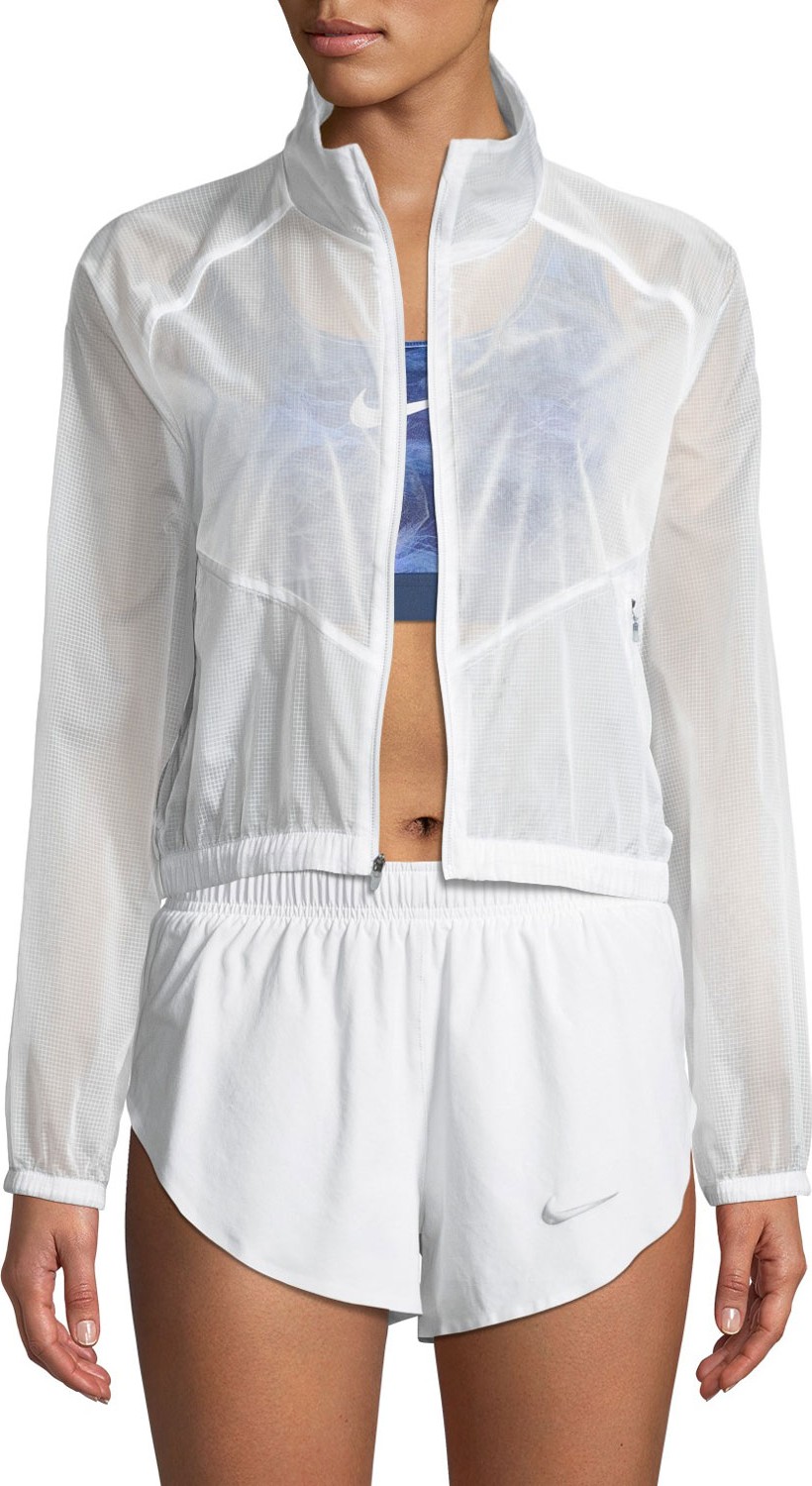 Nike Transparent Front-Zip Performance Jacket