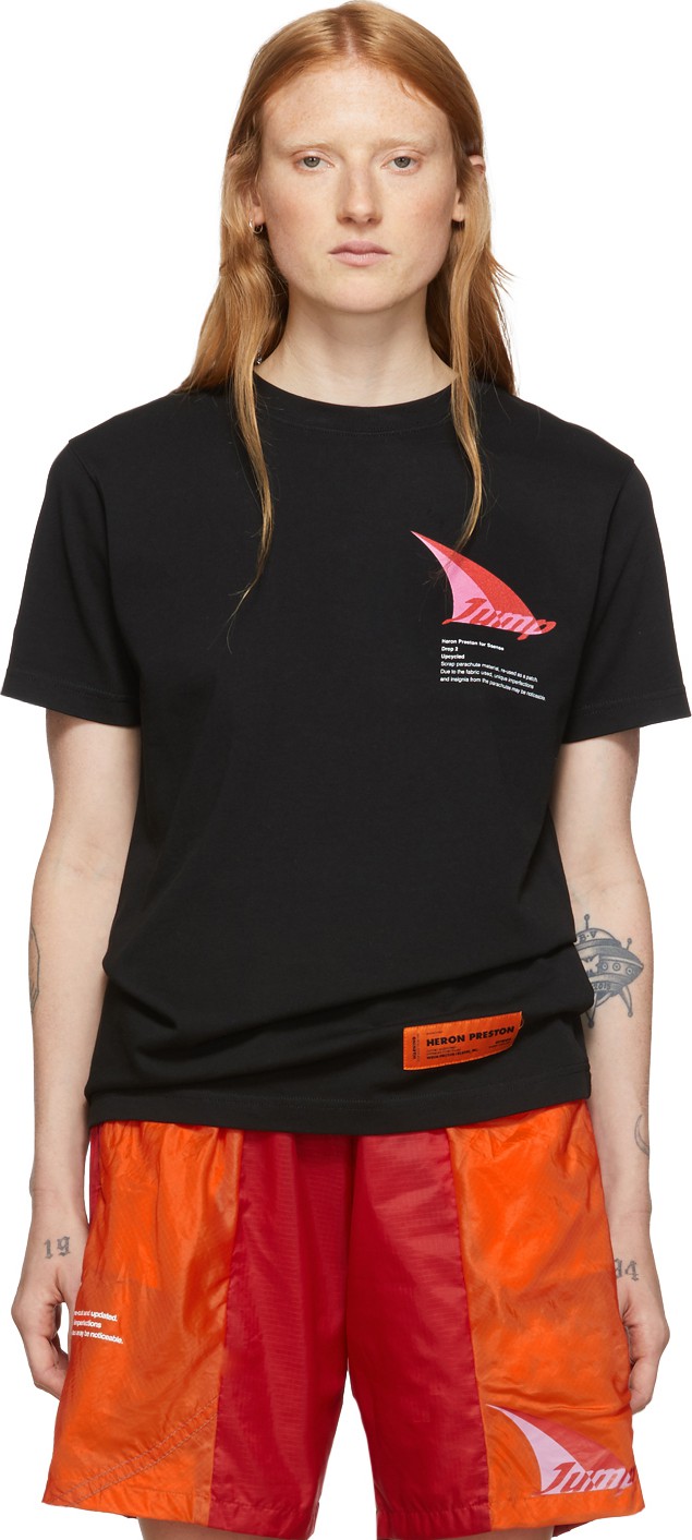 Heron Preston SSENSE Exclusive Black "JUMP" T-Shirt