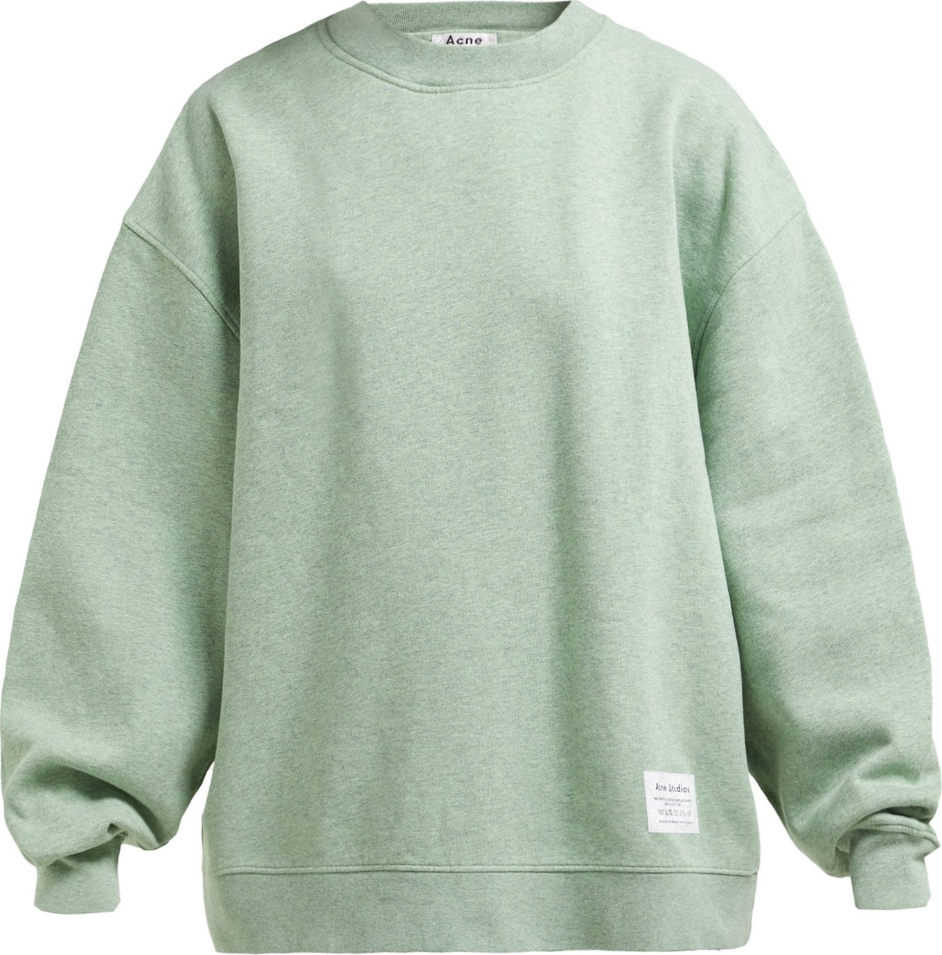 Acne Studios Fyona loose-fit cotton-jersey sweatshirt