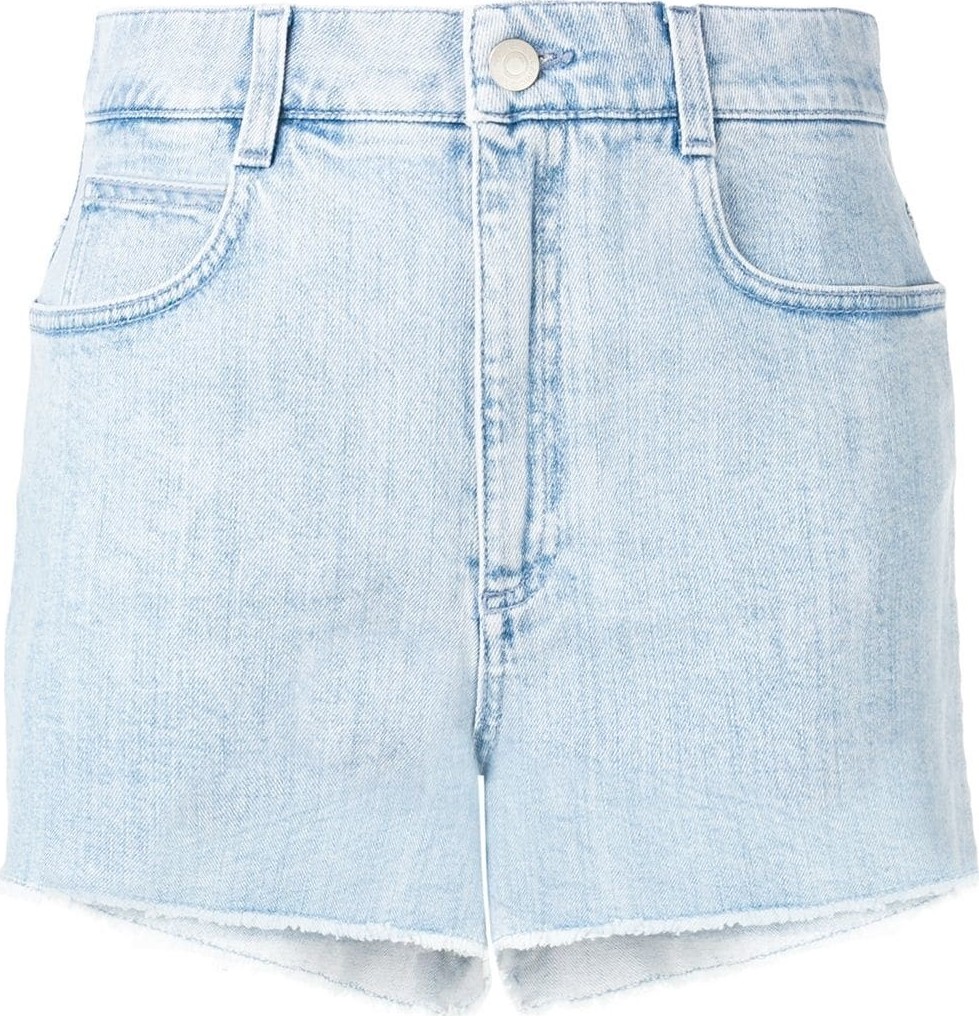 Stella McCartney HIGH RISE DENIM SHORTS