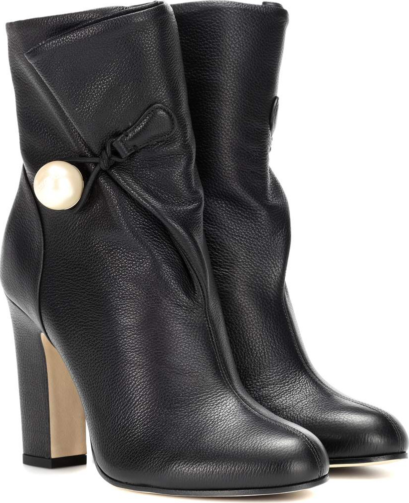 Jimmy Choo Bethanie 100 leather ankle boots
