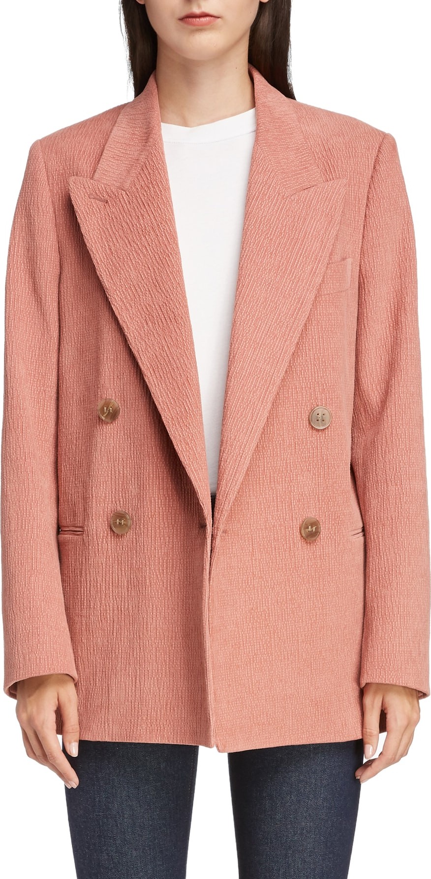 Acne Studios Corduroy Double Breasted Blazer