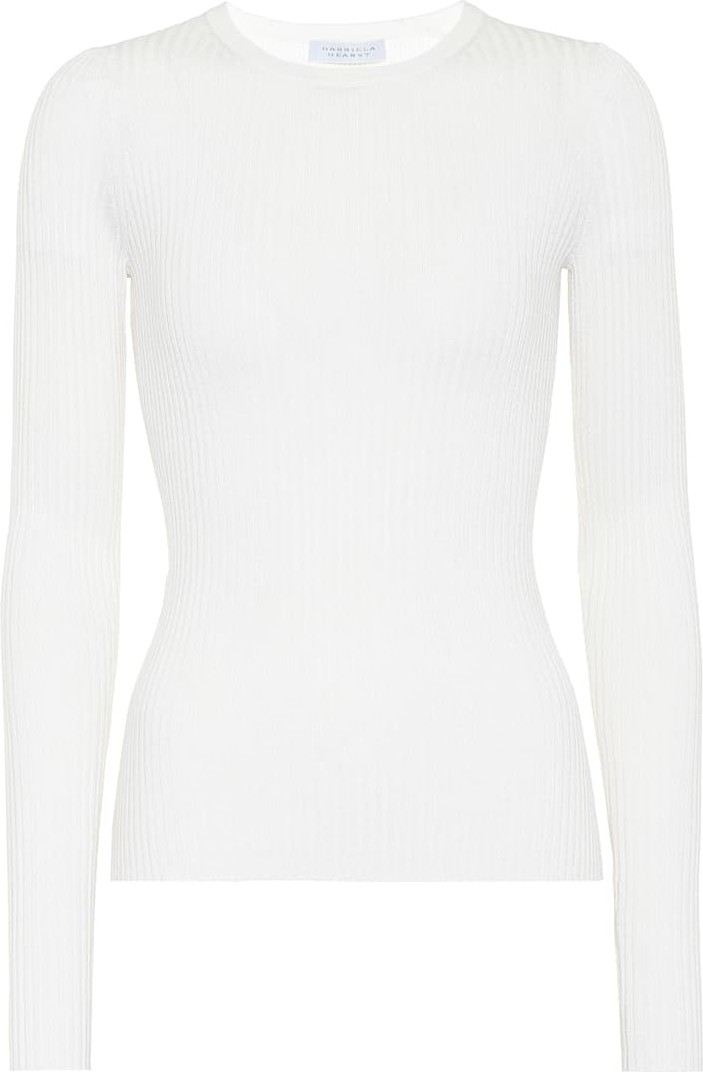 Gabriela Hearst Margret cashmere and silk top