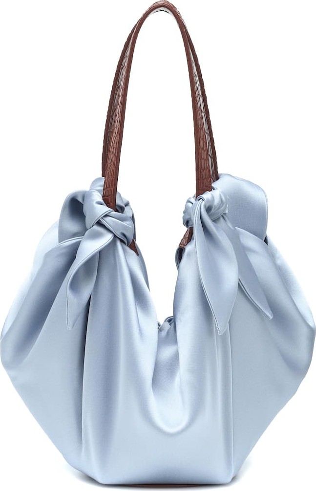 Nanushka Inda satin shoulder bag