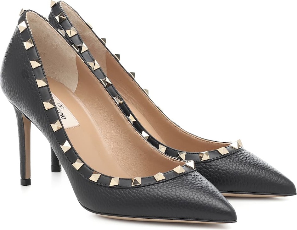 Valentino Valentino Garavani Rockstud leather pumps