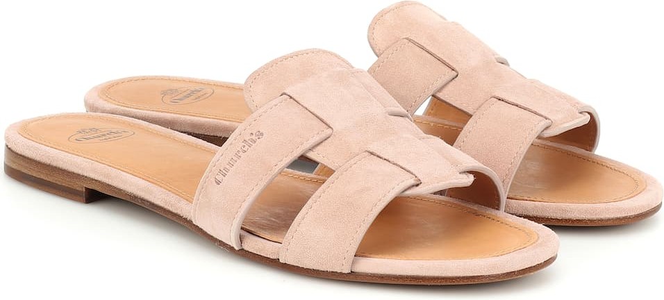 Church'S Dee Dee suede slides