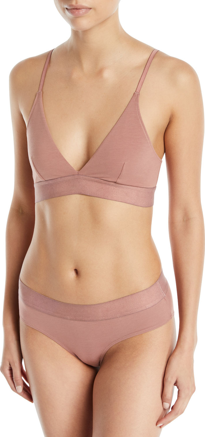 SKIN Hadlee Organic Cotton Convertible Bralette