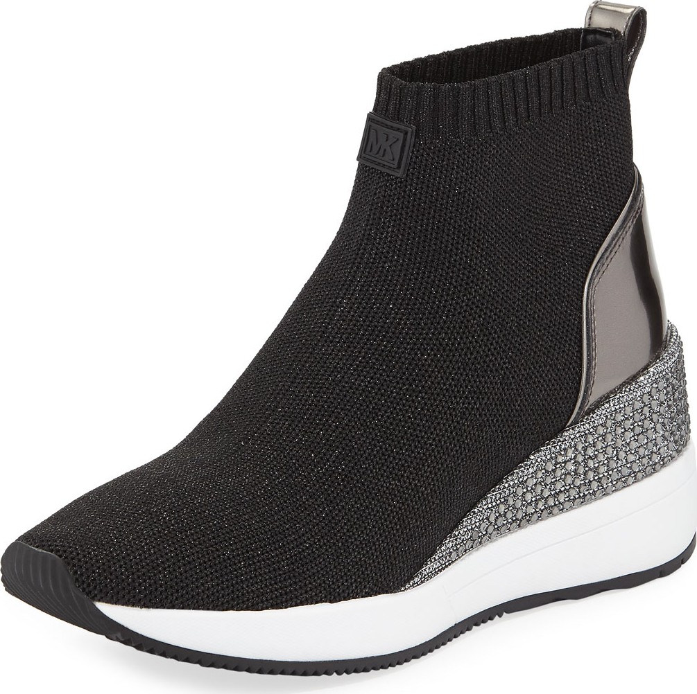 MICHAEL MICHAEL KORS Skyler Knit Sneaker Booties