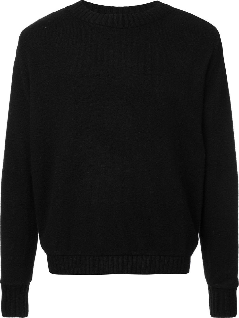 The Elder Statesman Red pines cashmere sweater