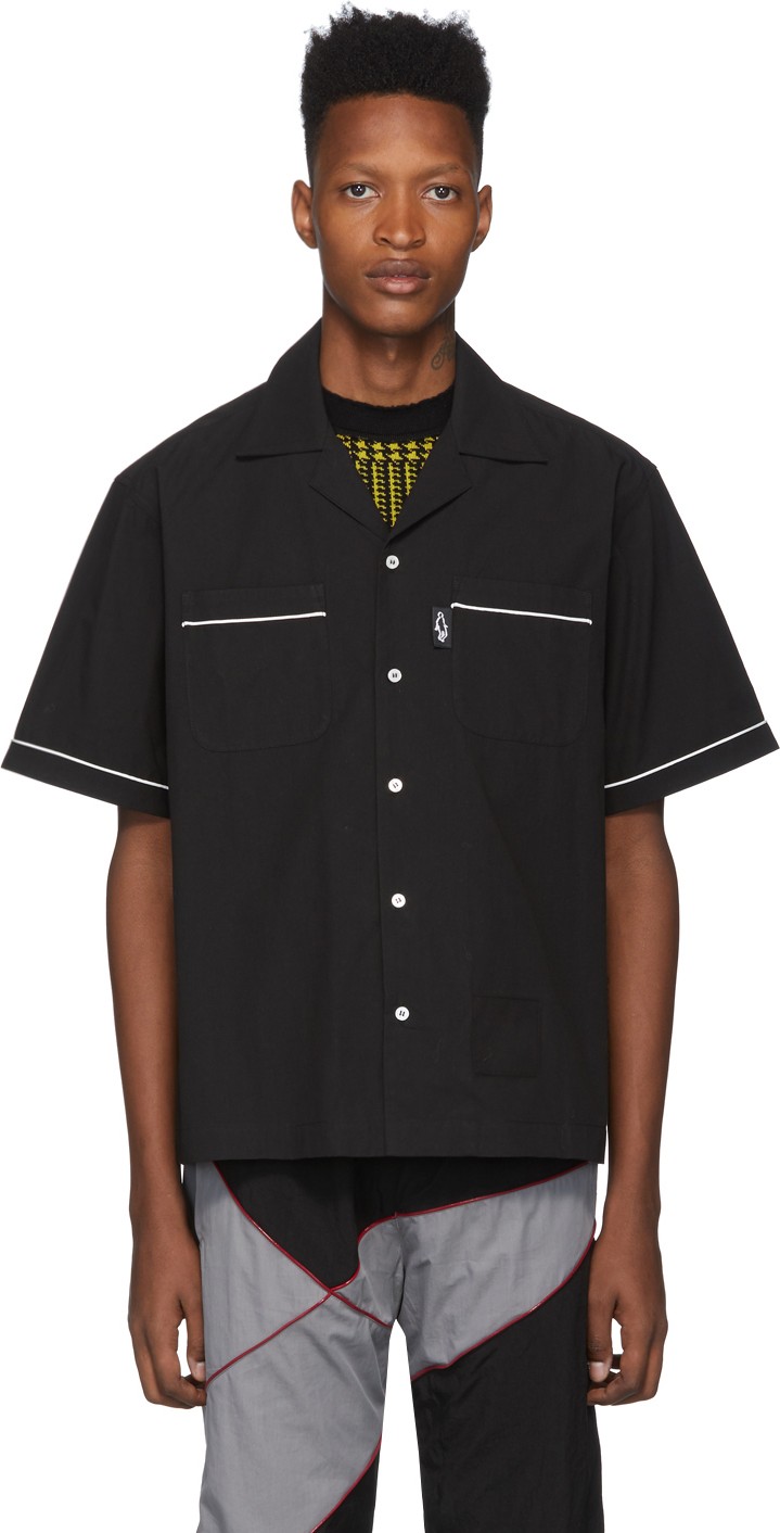 Liam Hodges Black Bowling Shirt