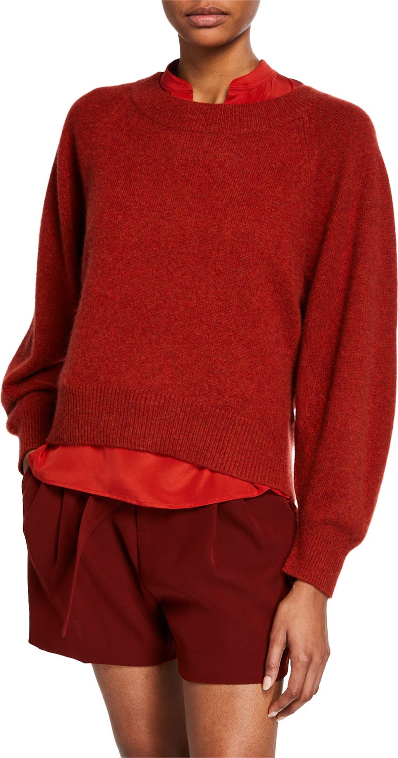 Vince Wool/Cashmere Dolman Sweater