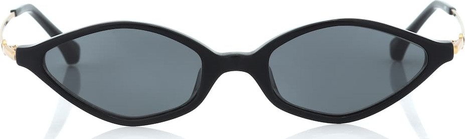 Alessandra Rich x Linda Farrow angular sunglasses