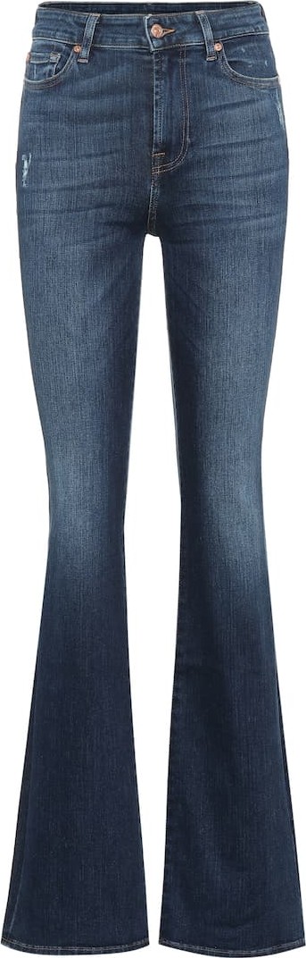 7 For All Mankind Lisha high-rise flared jeans