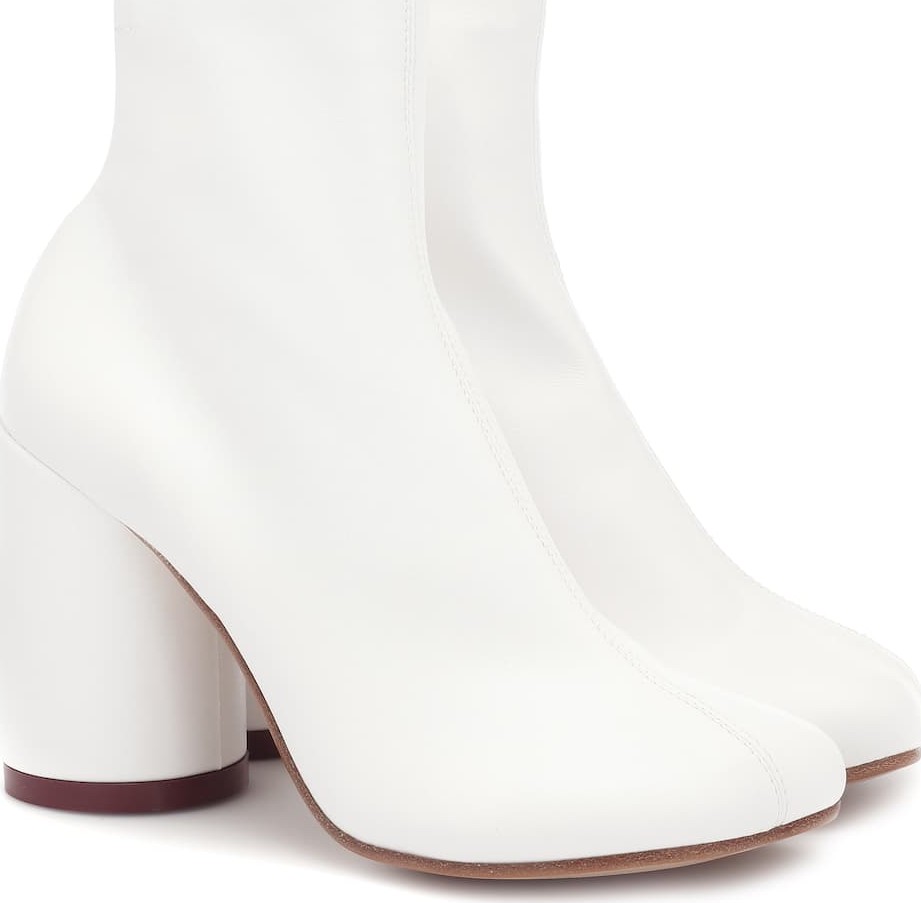 MM6 Maison Margiela Leather ankle boots