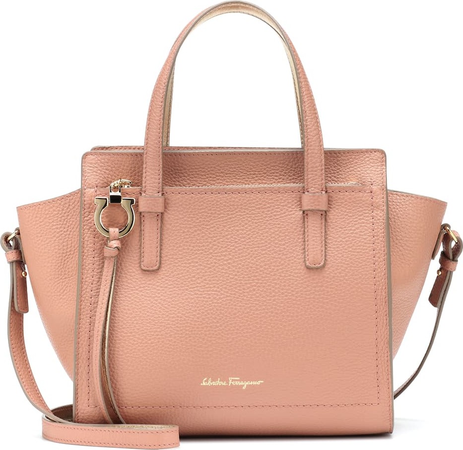 Salvatore Ferragamo Amy Small leather tote
