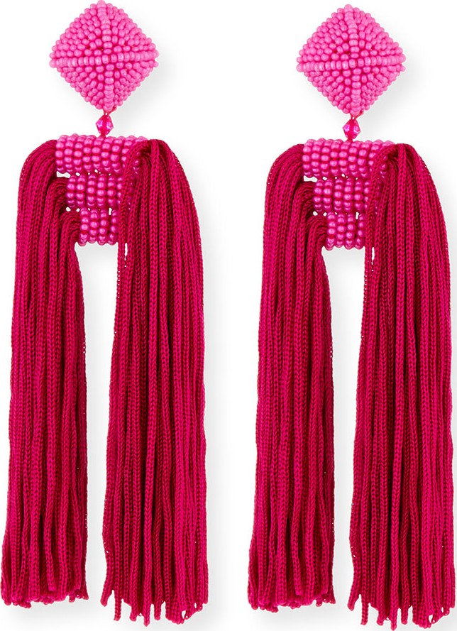 Sachin & Babi Dupio Tassel Clip Earring