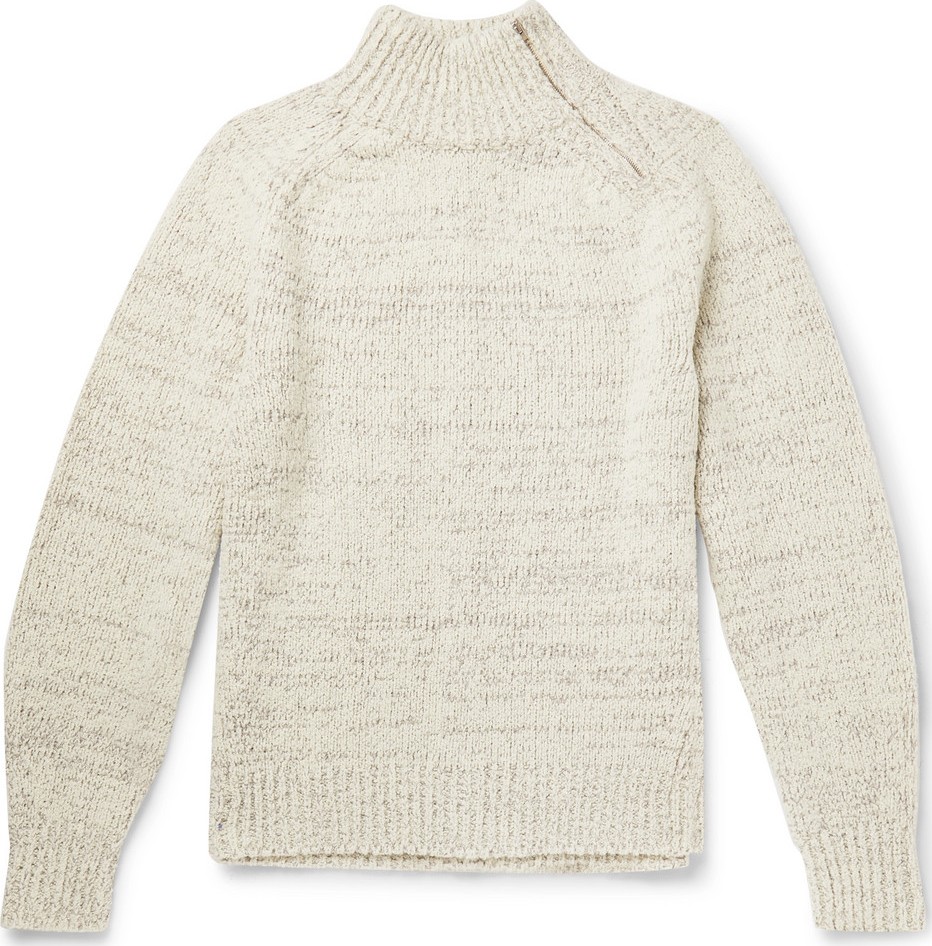 Isabel Marant Keffy Mélange Wool-Blend Sweater