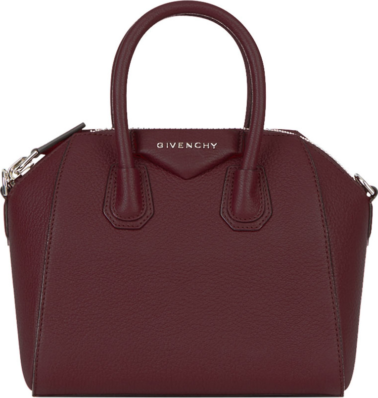 Givenchy Antigona Small Leather Satchel Bag