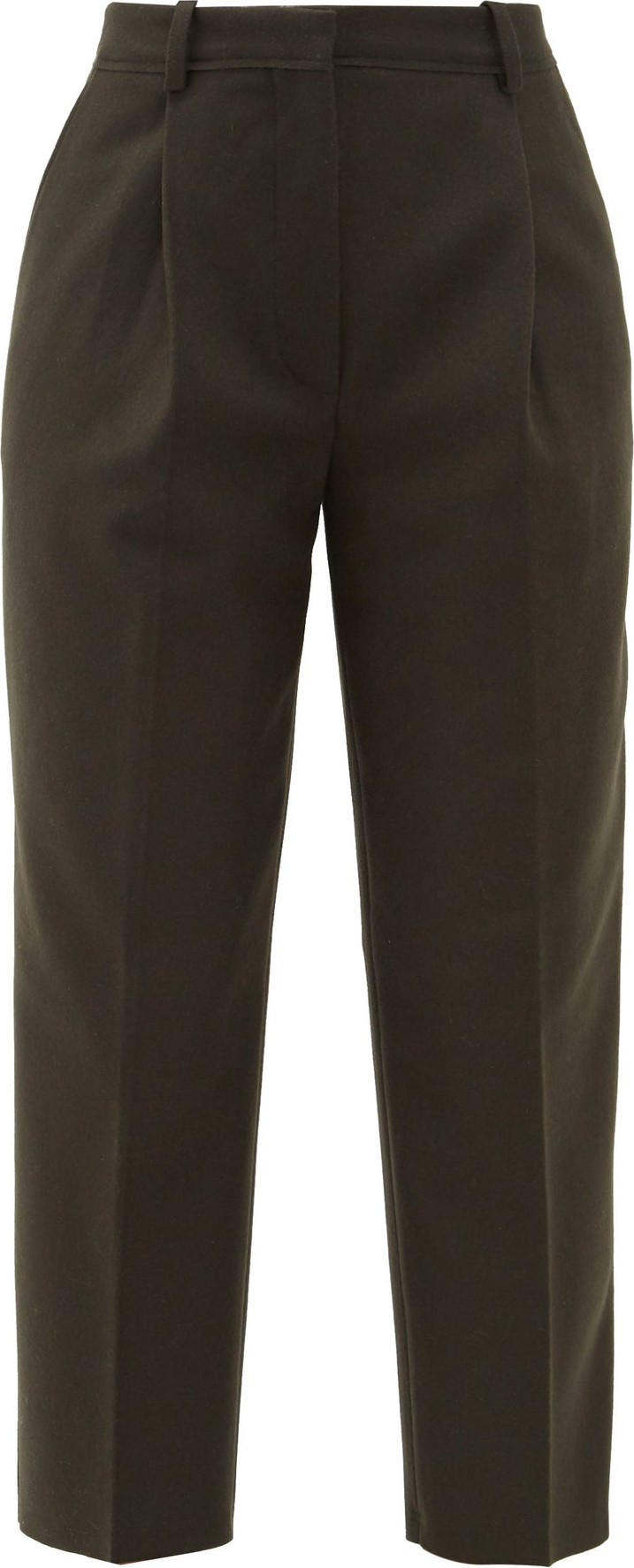 Acne Studios Trea wool-blend straight-leg tailored trousers