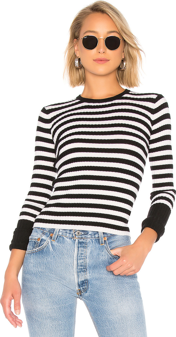 ATM Anthony Thomas Melillo Rib Crew Neck Sweater