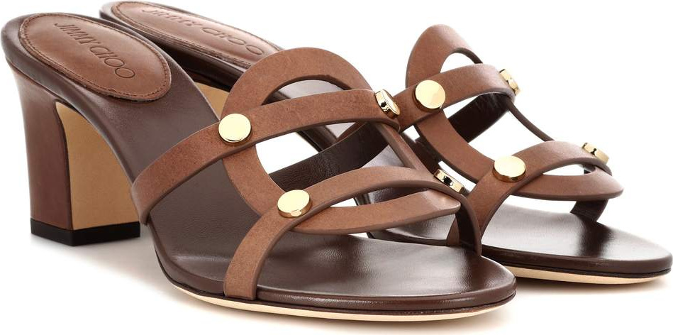 Jimmy Choo Damaris 65 leather sandals