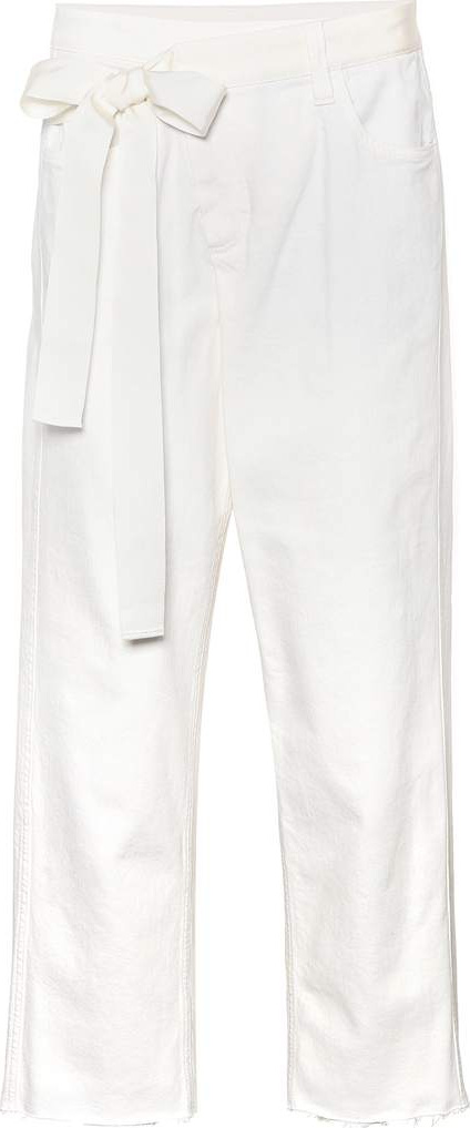 Brunello Cucinelli Th Wrap Square cropped jeans