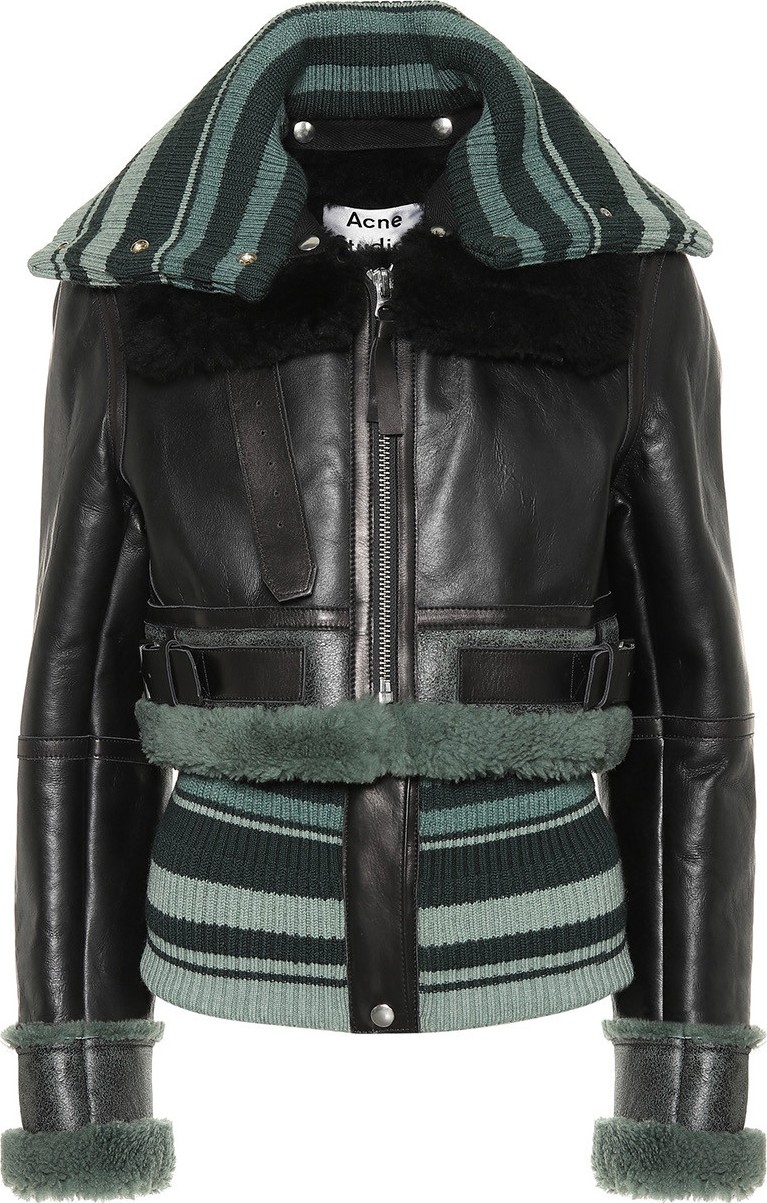Acne Studios Shearling leather jacket