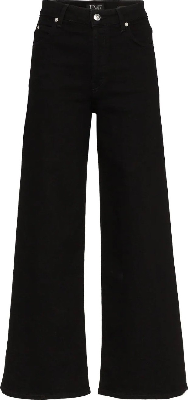 EVE DENIM Noir Charlotte Culotte